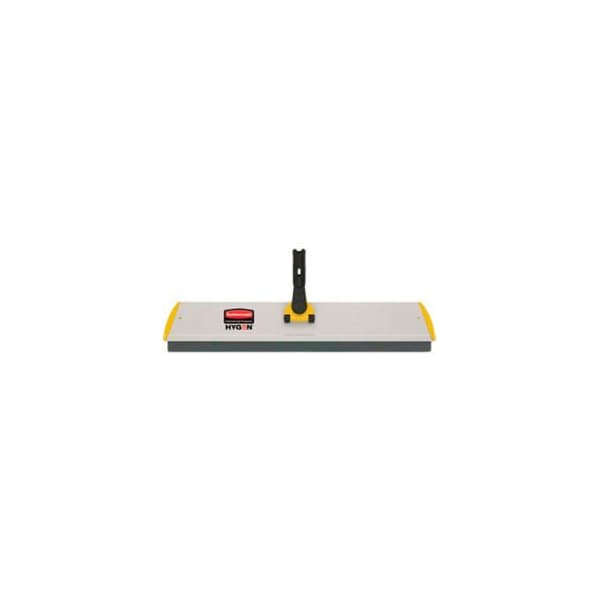 Rubbermaid Commercial Rubbermaid HYGEN 24 x 4-1/2 Quick Connect Squeegee Frame, Aluminum - RCPQ570, PK6 FGQ57000 YL00 - main
